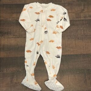 PEKKLE dinosaur themed sleeper size 12 months